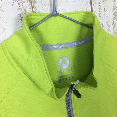 【Women's L イエロー系】 Marmot ( マーモット ) ドライクライム ディンプル ハーフジップ Driclime Dimple Half Zip ショートスリーブ ジップネック シャツ MJK-9420W Asian Women's 化繊 ショートスリ - 【公式】2ndGEAR（セカンドギア）Webショップ【登山用品・アウトドア用品専門 買取販売店】