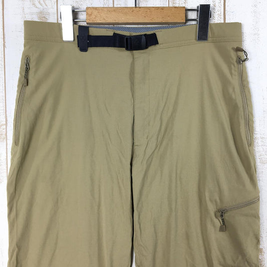 【Men's M ベージュ系】 Montbell ( モンベル ) ストレッチ ライトパンツ 1105628 Asian Men's  ソフトシェル ロングパンツ ボトムス ウェア