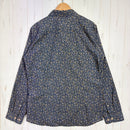 【Women's XL ネイビー系】 Montbell ( モンベル ) WIC. ライト プリント ロングスリーブ シャツ WIC. Light Print Long Sleeve Shirt 吸汗速乾 UVカット 胸ポケット ポリエステル ウェア トップス インナー-2