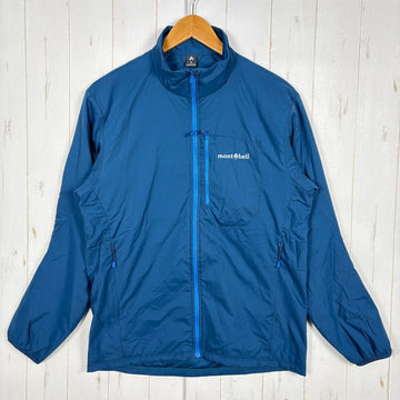 【Men's M ネイビー系】 Montbell ( モンベル ) イーエックス ライト サーマラップ ジャケット EX Light Thermawrap Jacket 化繊ダウン ウェア トップス アウター ジャケット 化繊インサレーション z00055374
