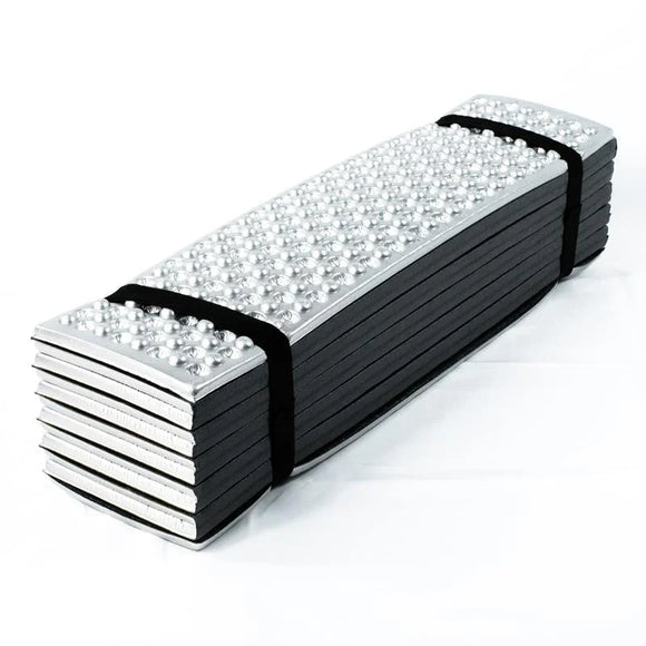 2ndGEAR Mountain Products ( セカンドギアマウンテンプロダクツ ) アルミナイズド フォールディング マット Aluminized Folding Mat ブラック クローズドセル マットレス - 【公式】2ndGEAR（セカンドギア）Webショップ【登山用品・アウトドア用品専門 買取販売店】