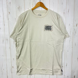 [Men's XL, Ivory-ish] Mountain Hardwear Happy Trails Short Sleeve OM6911 354 z00056040 354 Synthetic Short-Sleeve T-shirt