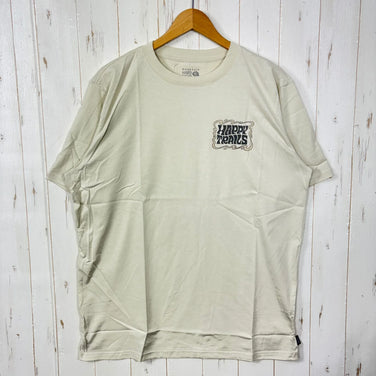 [Men's XL, Ivory-ish] Mountain Hardwear Happy Trails Short Sleeve OM6911 354 z00056040 354 Synthetic Short-Sleeve T-shirt