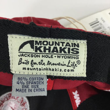 【OneSize レッド系】 Mountain Khaki ( マウンテンカーキ ) フレイド パッチ ストレッチ ツイル ハット Freyed Patch Stretch Twill Hat 日本未発売モデル キャップ ヘッドウェア ウェア小物 ウェア - 【公式】2ndGEAR（セカンドギア）Webショップ【登山用品・アウトドア用品専門 買取販売店】