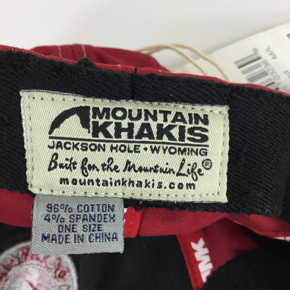 【OneSize レッド系】 Mountain Khaki ( マウンテンカーキ ) フレイド パッチ ストレッチ ツイル ハット Freyed Patch Stretch Twill Hat 日本未発売モデル キャップ ヘッドウェア ウェア小物 ウェア - 【公式】2ndGEAR（セカンドギア）Webショップ【登山用品・アウトドア用品専門 買取販売店】