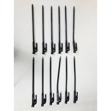 【OneSize ブラック系】 Snowpeak ( スノーピーク ) ソリッドステーク30 12本セット スチール R-103 ペグ ステーク キャンピングギア - 【公式】2ndGEAR（セカンドギア）Webショップ【登山用品・アウトドア用品専門 買取販売店】