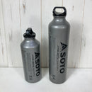 【OneSize グレー系】 Soto ( ソト ) ムカ ストーブ MUKA Stove フューエルボトル700ml/1000ml セット 予熱不要 / レギュラーガソリン対応 クックウェア バーナー ストーブ z00060934  バーナー ストーブ クックウ-12
