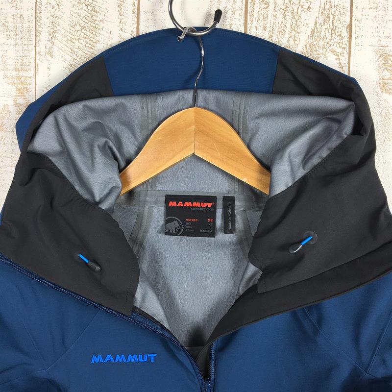 【Women's XS ブルー系】 Mammut ( マムート ) アルティメット アルパイン So フーデッド ジャケット Af ウィメンズ Ultimate Alpine So Hooded Jacket Af Women ゴアウィンドストッパー ソフトシェル フー