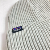 [One Size Gray] 2024 Patagonia Fisherman's Rolled Beanie, Crisp Gray, Polyester, Clothing, Accessories, Headwear, Beanie, z000538
