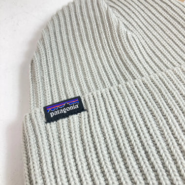 [One Size Gray] 2024 Patagonia Fisherman's Rolled Beanie, Crisp Gray, Polyester, Clothing, Accessories, Headwear, Beanie, z000538
