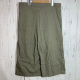 【Women's S グリーン系】 Gramicci ( グラミチ ) リネン ラップ フレア パンツ LINEN WRAP FLARE PANTS ASHGREEN ウェア ボトムス ロングパンツ コットン z00052001 ASHGREEN コットン ロングパンツ - 【公式】2ndGEAR（セカンドギア）Webショップ【登山用品・アウトドア用品専門 買取販売店】