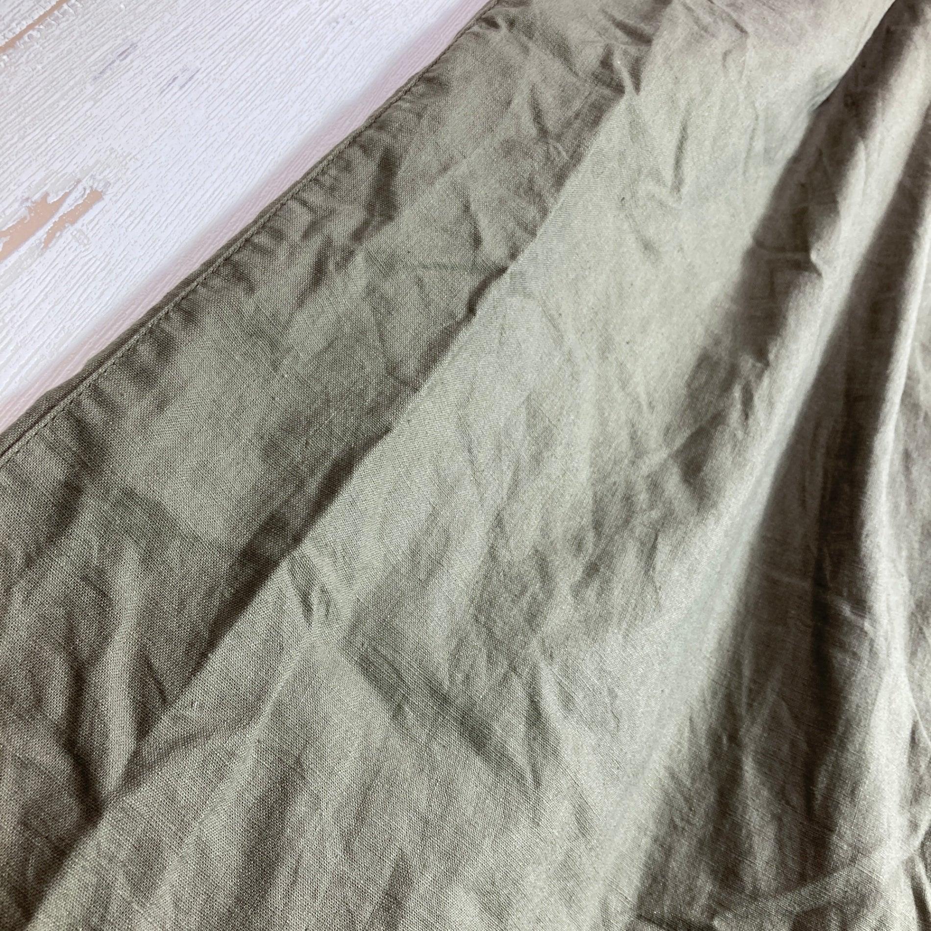 【Women's S グリーン系】 Gramicci ( グラミチ ) リネン ラップ フレア パンツ LINEN WRAP FLARE PANTS ASHGREEN ウェア ボトムス ロングパンツ コットン z00052001 ASHGREEN コットン ロングパンツ - 【公式】2ndGEAR（セカンドギア）Webショップ【登山用品・アウトドア用品専門 買取販売店】