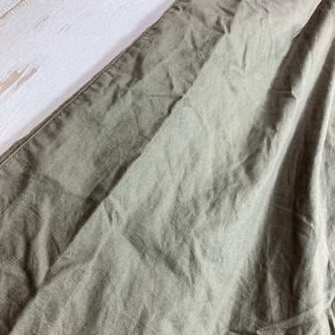 【Women's S グリーン系】 Gramicci ( グラミチ ) リネン ラップ フレア パンツ LINEN WRAP FLARE PANTS ASHGREEN ウェア ボトムス ロングパンツ コットン z00052001 ASHGREEN コットン ロングパンツ - 【公式】2ndGEAR（セカンドギア）Webショップ【登山用品・アウトドア用品専門 買取販売店】