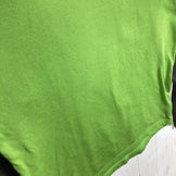 The North Face 男士中号绿色长袖 Dacron QD Crew 夹克（长袖）涤纶抓绒夹克（z00054264）