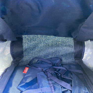 【OneSize ネイビー系】 Coleman ( コールマン ) トレックパック Trek Pack キャンプマップ ポリエステル バッグ ストレージ バックパック 容量【30L～54L】 z00055185 キャンプマップ 容量【30L～54L】 バックパック