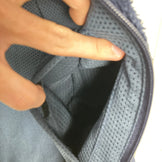 Men's Small Navy Gramicci Double Navy Boa Fleece Vest, Polyester, Z00054017.