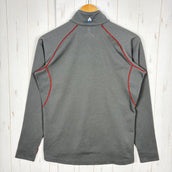 【Men's S グレー系】 Montbell ( モンベル ) ウイックロン ZEOサーマル ロングスリーブジップシャツ Wickron ZEO Thermal Long Sleeve Zip Shirt ポリエステル ウェア トップス インナー シャツ ロング