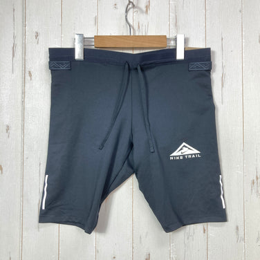 【Men's XL ブラック系】 Nike ( ナイキ ) ドライ フィット トレイル ポケット ハーフ タイツ Dri Fit Trail Pocket Half Tights ポリエステル ウェア ボトムス ショーツ ショートパンツ ソフトシェル z0005862