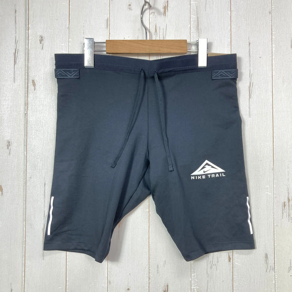 【Men's XL ブラック系】 Nike ( ナイキ ) ドライ フィット トレイル ポケット ハーフ タイツ Dri Fit Trail Pocket Half Tights ポリエステル ウェア ボトムス ショーツ ショートパンツ ソフトシェル z0005862