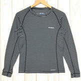 【Women's L ブラック系】Columbia ( コロンビア ) オムニウィック ボーダー ロングスリーブ Tシャツ クルーネック 速乾 PL2629 Women's 化繊 ロングスリーブTシャツ クルーネック インナー シャツ トップス ウェア - 【公式】2ndGEAR（セカンドギア）Webショップ【登山用品・アウトドア用品専門 買取販売店】