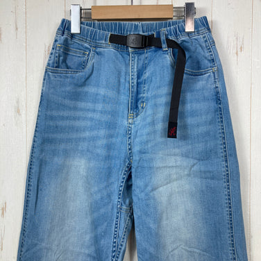 【Women's XS ブルー系】 Gramicci ( グラミチ ) デニム ファイブ ポケット ワイド パンツ Denim Five Pocket Wide Pants コットン ウェア ボトムス ロングパンツ コットン z00060523  コットン ロングパンツ