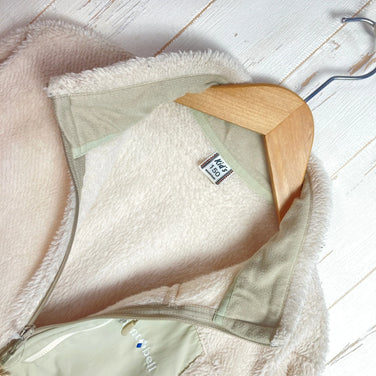 【儿童 150 象牙白系】 Montbell (蒙特贝尔) ClimaAir 抓绒夹克 涤纶 服装 上衣 外套 抓绒 z00057514 抓绒 外套 夹克 上衣 服装
