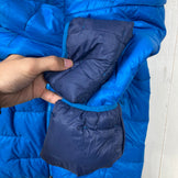 【Men's S ブルー系】 2019 Patagonia ( パタゴニア ) マクロ パフ フーディー Macro Puff Hoody BALB 生産終了モデル 入手困難 化繊ダウン ウェア トップス アウター ジャケット 化繊インサレーション z000601