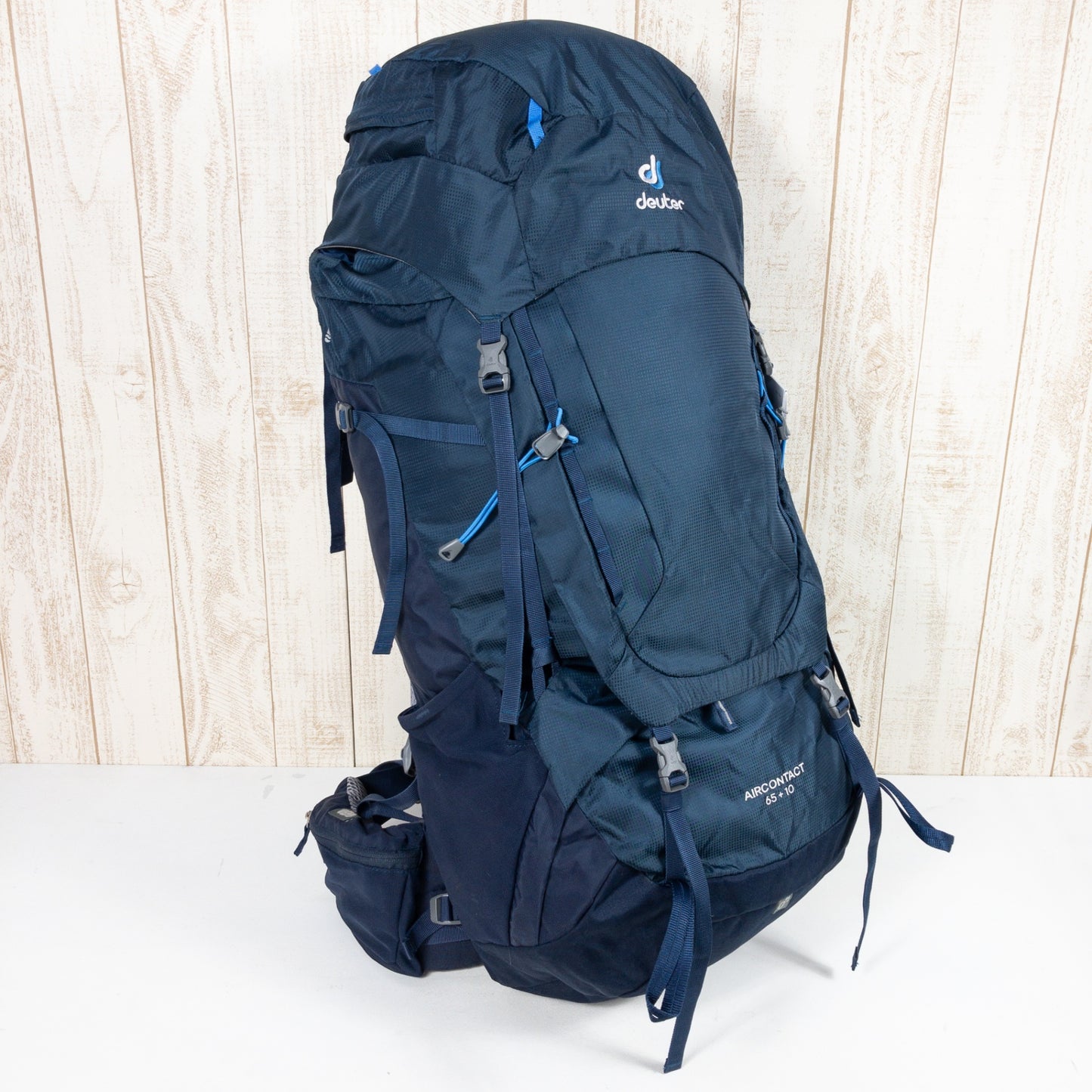 [OneSize Navy] Deuter Air Contact 65+10 Aircontact 65+10 尼龙 D3320519 容量 [55L-79L] 背包包收纳