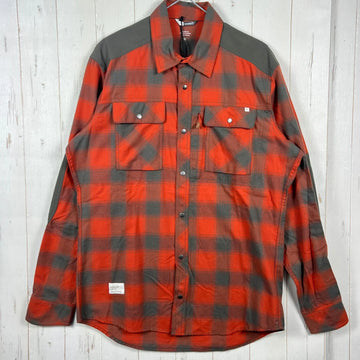 【Men's M ブラウン系】 Norrona ( ノローナ ) スヴァールバル フランネル シャツ メンズ Svalbard Flannel Shirt M's 2404-19 5516 ROOIBOS TEA/SLATE GREY z00056106 5516