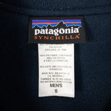 [男士 S 黑色] Patagonia Shelled Synchilla Snap-T 连帽衫尼龙 25470 国际男士黑色 | 黑色 |