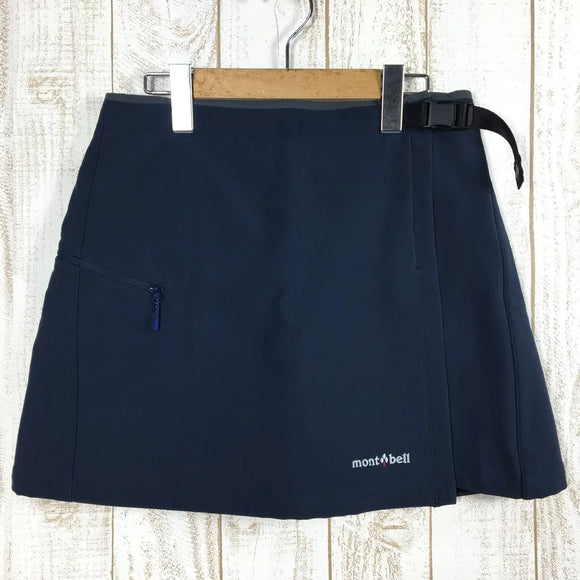 【Women's S ネイビー系】 Montbell ( モンベル ) ノマド ラップ ショーツ 巻きスカート風 ショートパンツ クリマプロ 防風フリース ソフトシェル 1105524 Asian Women's スカート ボトムス ウェア - 【公式】2ndGEAR（セカンドギア）Webショップ【登山用品・アウトドア用品専門 買取販売店】