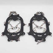 【L ブラック系】  チェーンスパイク ウィンターギア クランポン アイゼン z00053203  クランポン アイゼン ウィンターギア