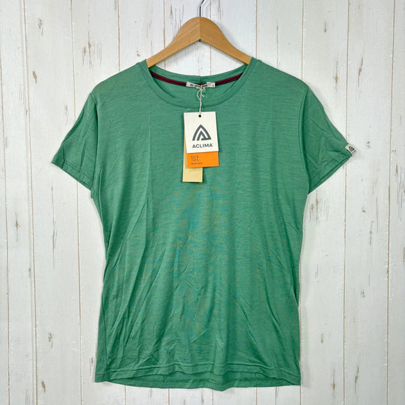 【Women's S グリーン系】 Aclima ( アクリマ ) ライトウール クラシック ティー LightWool Classic Tee 106820 362 DARK IVY z00055904 362 DARK IVY ウール ショートスリーブTシャツ クル