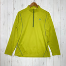 【Men's M イエロー系】 Finetrack ( ファイントラック ) ドラウト エア ジップ ネック Drought Air Zip Neck ポリエステル ウェア トップス インナー シャツ ロングスリーブシャツ 化繊 z00059824  化繊 ロングス-1