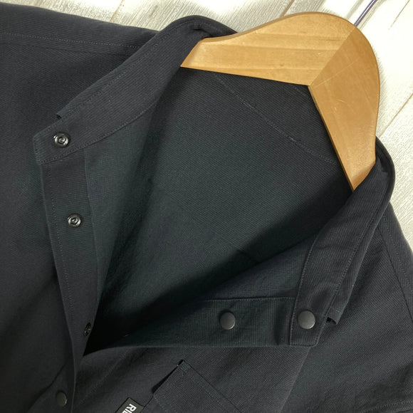 【Women's S ブラック系】 Ridge Mountain Gear ( リッジマウンテンギア ) ポリベーシックロングスリーブシャツ Poly Basic Long Sleeve Shirt Black Navy ポリエステル ウェア トップス インナー シャツ