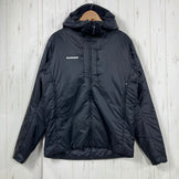 【Men's L ブラック系】 Mammut ( マムート ) IN フレックス フーデッド ジャケット IN Flex Hooded Jacket 生産終了モデル 入手困難 Nespresso（ネスプレッソ）コラボ 化繊ダウン ウェア トップス アウター ジャケッ