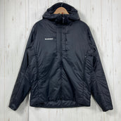 【Men's L ブラック系】 Mammut ( マムート ) IN フレックス フーデッド ジャケット IN Flex Hooded Jacket 生産終了モデル 入手困難 Nespresso（ネスプレッソ）コラボ 化繊ダウン ウェア トップス アウター ジャケッ