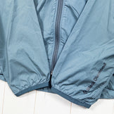 男式中号海军蓝 Black Diamond Alpine Start 连帽衫风暴蓝尼龙外套软壳 z00053399 风暴蓝软壳外套