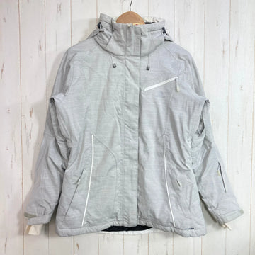 【Women's L グレー系】 Salomon ( サロモン ) ファンタジー ジャケット Fantasy Jacket スキージャケット ポリエステル ウェア トップス アウター ジャケット 化繊インサレーション z00059173  化繊インサレーション アウタ