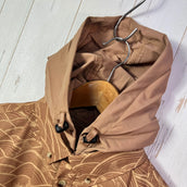 【Men's M ブラウン系】 Jolly Gear ( ジョリーギア ) トリプルクラウン ボタンダウン ロングスリーブ TRIPLE CROWN BUTTON DOWN LONG SLEEVE Golden Waves ポリエステル ウェア トップス インナー