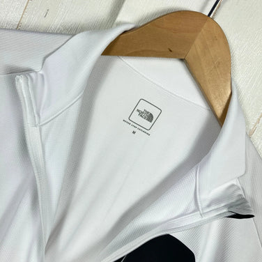 【Men's M ホワイト系】 The North Face ( ザ・ノースフェイス ) ショート スリーブ スーパーハイク ジップ Short Sleeve Superhike Zip ポリエステル ウェア トップス インナー シャツ ショートスリーブシャツ 化繊