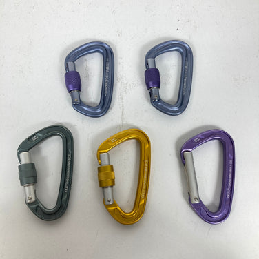 【OneSize イエロー系】 Trango ( トランゴ ) ビレイデバイス・カラビナ12点セット ロッククライミングギア z00057255  ロッククライミングギア