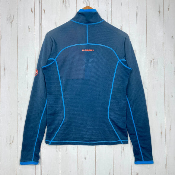 【Men's S ネイビー系】 Mammut ( マムート ) エイス ワンド ジッププル ライト Eiswand Zip Pull Light アイガーエクストリームシリーズ ウェア トップス インナー シャツ ロングスリーブシャツ 化繊 z00059356  化