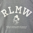 【Men's M グレー系】 2020 Rawlow Mountain Works ( ロウロウマウンテンワークス ) ゾディアック スウェットシャツ マウンテンマウス zodiac sweatshirt Mountain Mouse 生産終了モデル 入手困難 ジ-2
