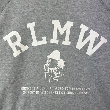 【Men's M グレー系】 2020 Rawlow Mountain Works ( ロウロウマウンテンワークス ) ゾディアック スウェットシャツ マウンテンマウス zodiac sweatshirt Mountain Mouse 生産終了モデル 入手困難 ジ - 0