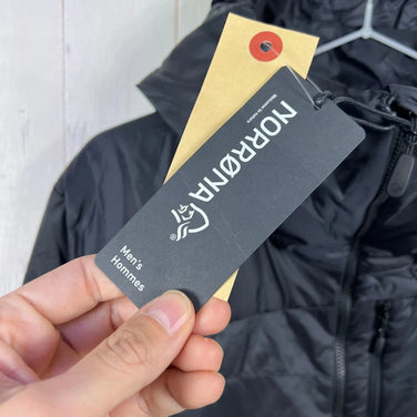 【Men's M ブラック系】 Norrona ( ノローナ ) フォルケティン サーモ40 フード メンズ Falketind Thermo40 Hood M's 1814-24 7718 CAVIAR z00056078 7718 CAVIAR 化繊インサレーシ