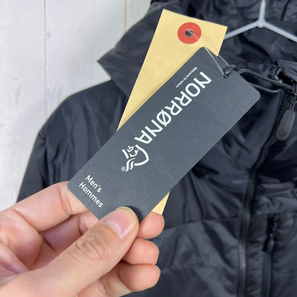 【Men's M ブラック系】 Norrona ( ノローナ ) フォルケティン サーモ40 フード メンズ Falketind Thermo40 Hood M's 1814-24 7718 CAVIAR z00056078 7718 CAVIAR 化繊インサレーシ