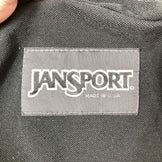 【Unisex OneSize ブラック系】 1991 Jansport ( ジャンスポーツ ) スエードレザー×コーデュラナイロン ビンテージ フラップ デイパック 生産終了モデル 入手困難 アメリカ製 バッグ ストレージ バックパック デイパック 容量【～29L】 z0005