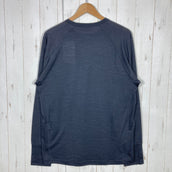 【Unisex XL ブラック系】 Supernatural | Sn ( スーパーナチュラル ) 4シーズンズ ロング ティー 4seasons Long T ヤタガラスブラック ltmコラボ メリノウール ウェア トップス インナー シャツ ロングスリーブTシャツ