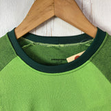 [Men's Small Green] 2011 Patagonia Capilene 2 Lightweight Crew Polyester T-Shirt, Long Sleeve, Crew Neck
